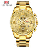Blue Focus Gold Watch
