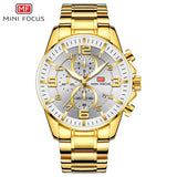 Blue Focus Gold Watch