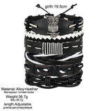 IF ME Vintage LeafcRope Bracelet