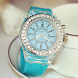 LED SPorts Luminous Womens Watch Candy