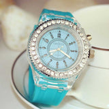 LED SPorts Luminous Womens Watch Candy