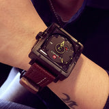 ForceFlight Leather Watch Candy