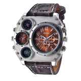 Silver Compass Luxury Men's Watch Candy