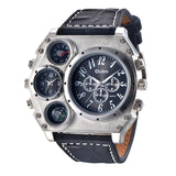 Silver Compass Luxury Men's Watch Candy
